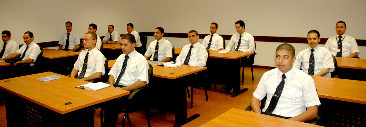 EGYPTAIR TRAINING ACADEMY conducts high quality training to satisfy training needs of EGYPTAIR staff and customers from other organizations in the fields of Marketing & Sales, Airport Handling, Travel & Tourism, Cargo (including the handling of dangerous goods), Finance, Administration, Safety Management Systems, Quality, Security, Computer Applications and English language.
